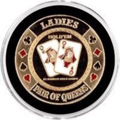 Ladies gold card protector