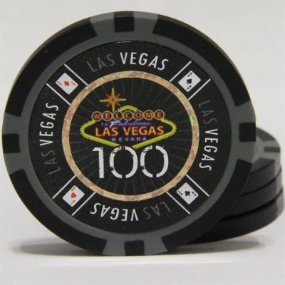 Las Vegas $100 poker chip 14gr