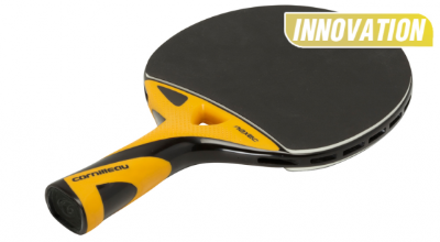 Image de Raquette de Ping Pong  NEXEO X90 Fibre de carbone (Noire & Or)