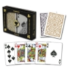 Copag Bridge duopack box with card faces gold and black