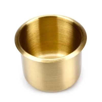 Gold brass standard format glass holder