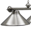 Image sur Lampe de billard en métal - Acier Inox