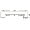 Image sur DBAR60 ET | 60" BAR - ENGLISH TUDOR