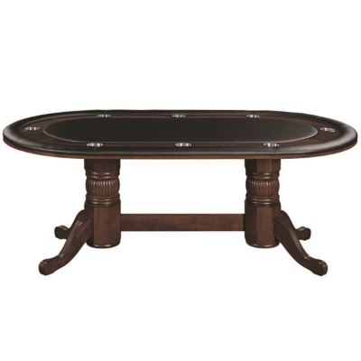 Image de GTBL84 CAP | 84" TEXAS HOLD'EM GAME TABLE - CAPPUCCINO