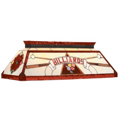 Image de CF BILLIARD RED | 44" TIFFANY BILLIARD LIGHT-RED