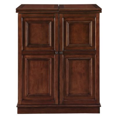 Image de BRCB3 CN | PORTABLE FOLDING BAR CABINET-CHESTNUT