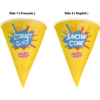 Image sur  Cônes cirés pour cornet glacé 6oz - Boite de 100 pcs