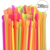 Picture of 72013/2000 72013-2000 - Spoon straw multi-color pack 2000pcs