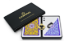 Copag Neoteric poker duopack open case with blue and yellow decks