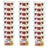 Bullseye popcorn Tri-Pak box of 24 pouches