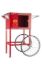Red cart for 16oz popcorn maker